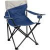 imageColeman BigNTall Camping Chair with Cup Holder ampamp Side Pocket WaterResistant XL Outdoor Seat Supports up to 600 lbs Great for Camping Tailgating Firepits Patio ampamp MoreSkyfall Blue