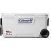 imageColeman Marine Cooler with Fully Insulated UV Guard Lid ampamp Body Keeps Ice for 3 Days Great for Boating ampamp Fishing 52qt100qt Wheeled120qt Options100qt Wheeled