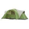 imageColeman Montana 8Person Camping Tent with Rainfly Weatherproof Family Tent Sets Up in 15 Mins Fits Multiple AirbedsGreen
