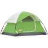 imageColeman Sundome Camping Tent with Rainfly 2346 Person Tent Sets Up in 10 Mins Weatherproof Shelter for Camping Festivals Backyard Sleepovers ampamp MorePalm Green