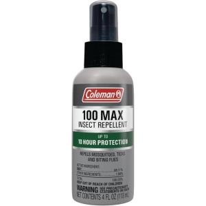 imageColeman 100 Max 100 DEET Insect Repellent Pump for Ticks and Mosquitos  4 oz Bottle