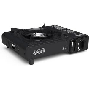 imageColeman Classic 1Burner Butane Stove Portable Camping Cooktop with Carry Case ampamp InstaStart Ignition Adjustable Burner with 7650 BTUs of Power for Camping Grilling Tailgating ampamp More