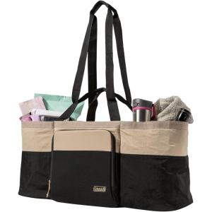 imageColeman Now BackpackTote Bag Cooler 2024 Can Cooler with LeakProof Liner ampamp Large Pocket Compartments Made from 100 Recycled Fabric Great for Moms Weekends Travel Picnic Beach ampamp More24 Can Tote