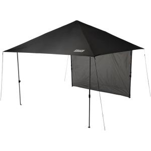 imageColeman Oasis Lite PopUp Canopy Tent with Side Wall Attachment Portable Shelter with Easy Setup ampamp Takedown Wheeled Carry Bag Included 7x710x10ft SizesBlack
