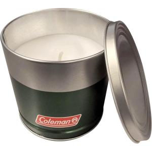 imageColeman Outdoor Citronella Candle Decorative Tin Candle for Patio Backyard Camping and Outdoor Use Includes Lid for Protection Up to 25 Hours Burn Time 11ozGreen