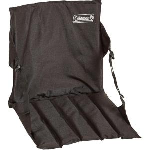 imageColeman Portable Stadium Seat  Bleacher Cushion with Backrest  Lightweight Padded Seat CushionBlack