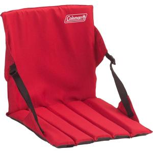 imageColeman Portable Stadium Seat  Bleacher Cushion with Backrest  Lightweight Padded Seat CushionRed