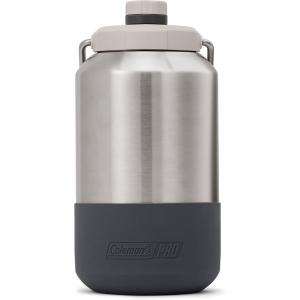 imageColeman Pro HeavyDuty Insulated Gallon Water Jug Leakproof Portable Jug for Rugged Use Durable Steel Water Bottle1 Gallon