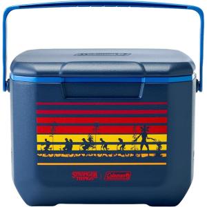 imageColeman Stranger Things Outdoor Gear Collection Limited Edition Stranger Things ampamp Coleman Upside Down Camping Assortment CoolerChairTentSleeping Bag16qt Cooler