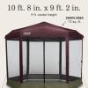 imageColeman Back Home Screened Canopy Tent with Instant Setup Outdoor Gazebo for BugFree Lounging Fits Over Picnic Tables Ideal for Parties Events Tailgates Dining ampamp More105 x 9 ft