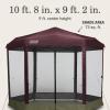 imageColeman Back Home Screened Canopy Tent with Instant Setup Outdoor Gazebo for BugFree Lounging Fits Over Picnic Tables Ideal for Parties Events Tailgates Dining ampamp More105 x 9 ft