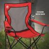 imageColeman Broadband Mesh Quad Camping Chair with Carry Bag ampamp Cup Holder Cooling Mesh Back with Adjustable Arms Great for Camping Tailgating Firepits Patio ampamp MoreModern