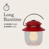 imageColeman Classic LED Lantern 300L500L Handheld Lantern with Hanging Handle Durable ampamp WaterResistant with Long Runtime for Camping Emergencies ampamp atHome UsageRed