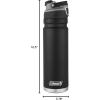 imageColeman FreeFlow AUTOSEAL Stainless Steel Water Bottle 24oz Caribbean SeaBlack
