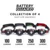 imageColeman LED Headlamp with BatteryGuard Technology WaterResistant Headlamp with 4 Light Modes100 Lumens