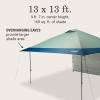 imageColeman Oasis Instant PopUp Canopy Tent with Side Wall Attachment Portable Shelter with Easy Setup ampamp Takedown Wheeled Carry Bag Included 10x1013x13ft SizesMoss