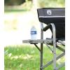 imageColeman Portable Aluminum Camp Chair with Side Table ampamp Cup Holder Lightweight Folding Chair for Outdoor SeatingTropical