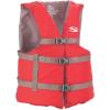 imageStearns Adult Life Vest USCG Approved Type III Life Jacket PFD for Boating Swimming Watersports ampamp More Standard ampamp Oversized FitsRed