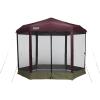 imageColeman Back Home Screened Canopy Tent with Instant Setup Outdoor Gazebo for BugFree Lounging Fits Over Picnic Tables Ideal for Parties Events Tailgates Dining ampamp More105 x 9 ft