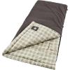 imageColeman Heritage Big ampamp Tall 10F Flannel Sleeping Bag XL Sleeping Bag Fits Adults up to 6ft 7in Tall Machine Washable Great for Camping Hunting Guests ampamp More