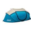 imageColeman PopUp Instant Tent Sets Up in 10 Seconds Portable ampamp Lightweight 24 Person Weatherproof Camping Tent with Adjustable RainflyBlue