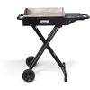 imageColeman Roadtrip Griddle 19quot or 24quot Propane Griddle with Instastart Ignition Even Heat Distribution Grease Tray ampamp Optional Lid Portable with Scissor Legs and WheelsBlack