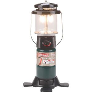 imageColeman 1000L Deluxe Propane Lantern Gas Lamp with Adjustable Brightness Pressure Control Carry Handle ampamp Mantles Included Great for Camping Hunting Power Outage ampamp MoreLantern