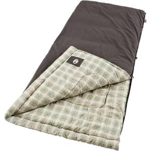 imageColeman Heritage Big ampamp Tall 10F Flannel Sleeping Bag XL Sleeping Bag Fits Adults up to 6ft 7in Tall Machine Washable Great for Camping Hunting Guests ampamp More