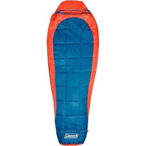 imageColeman Kompact Mummy Sleeping Bag 25 Degrees IndoorOutdoor Lightweight Sleeping Bag for Adults Sleeping Bag for Camping Hiking Backpacking with Included Compression Sack Spider MumTiger LilyTiger Lily