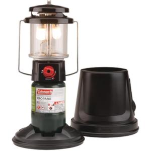 imageColeman QuickPack Deluxe 1000 Lumens Gas Lantern with Carry Case Propane Lantern with Automatic Lighting ampamp Adjustable Brightness Great for Camping Power Outage Outdoor Lighting ampamp MoreSolid