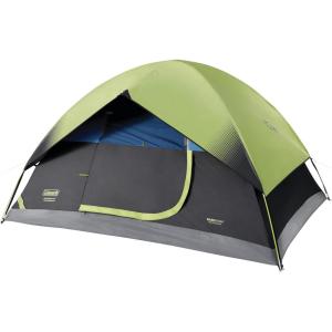 imageColeman Sundome Dark Room 46 Person Tent Blocks 90 of Sunlight to Keep Inside Cool Weatherproof Tent with Rainfly Sets Up in Minutes4Person
