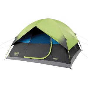 imageColeman Sundome Dark Room 46 Person Tent Blocks 90 of Sunlight to Keep Inside Cool Weatherproof Tent with Rainfly Sets Up in Minutes6Person