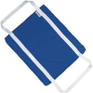 imageStearns Throwable Flotation Cushion USCGApproved Type IV PFD Boat Cushion Life Preserver Doubles as Comfortable Place to Sit Great for Boats Canoes Kayaks ampamp MoreBlueWhite