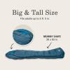 imageColeman Sleeping BagTidelands 30 Big ampamp Tall Mummy Sleeping Bag for Adults