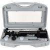 imageColeman 360x50 Refractor Telescope Kit with HeavyDuty Carrying Case C36050  Elegant WhiteDeep Space Black