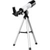 imageColeman 360x50 Refractor Telescope Kit with HeavyDuty Carrying Case C36050  Elegant WhiteElegant White