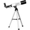 imageColeman 360x50 Refractor Telescope Kit with HeavyDuty Carrying Case C36050  Elegant WhiteElegant White