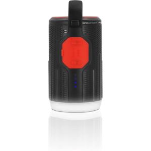 imageColeman CBTL20 Portable Waterproof Bluetooth Speaker wCampsite Lighting amp Portable ChargerRed