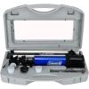 imageColeman 360x50 Refractor Telescope Kit with HeavyDuty Carrying Case  Electric Blue