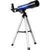imageColeman 360x50 Refractor Telescope Kit with HeavyDuty Carrying Case  Electric Blue