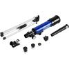 imageColeman 360x50 Refractor Telescope Kit with HeavyDuty Carrying Case  Electric Blue