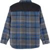 imageColeman Diamond Quilted Flannel Shirt Jacket  Mens Plaid Flannel Winter Jacket for Outdoor Hiking Camping and HuntingGrey
