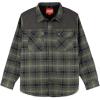 imageColeman Diamond Quilted Flannel Shirt Jacket  Mens Plaid Flannel Winter Jacket for Outdoor Hiking Camping and HuntingOlive Grey
