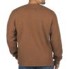 imageColeman LongSleeve Sherpa Lined Waffle Henley Shirts for MenCopper Heather