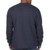 imageColeman LongSleeve Sherpa Lined Waffle Henley Shirts for MenIndigo Heather