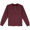 imageColeman LongSleeve Sherpa Lined Waffle Henley Shirts for MenPort Heather