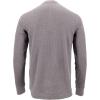 imageColeman LongSleeve Waffle Thermal Henley Shirts for MenLight Grey Heather