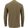 imageColeman LongSleeve Waffle Thermal Henley Shirts for MenSmokey Olive Heather