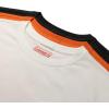 imageColeman Mens Workwear Performance Short Sleeve Cotton TShirts Multi Color 3PackOff WhiteBlack HeatherTangerine