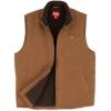 imageColeman Microfiber Quilted Vest With Sherpa Collar XX Large RustCopperBrown Sherpa